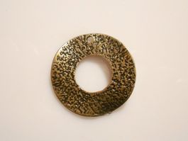 1 Stk. Ring Messing Schmuckanhänger/-Teil.Twint:Ja.