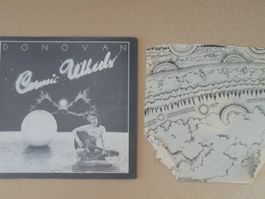 DONOVAN " Cosmic Wheels " LP  Holland 1973 (VG+/EX)
