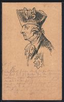Handgemalt: König Friedrich II. (der Gr