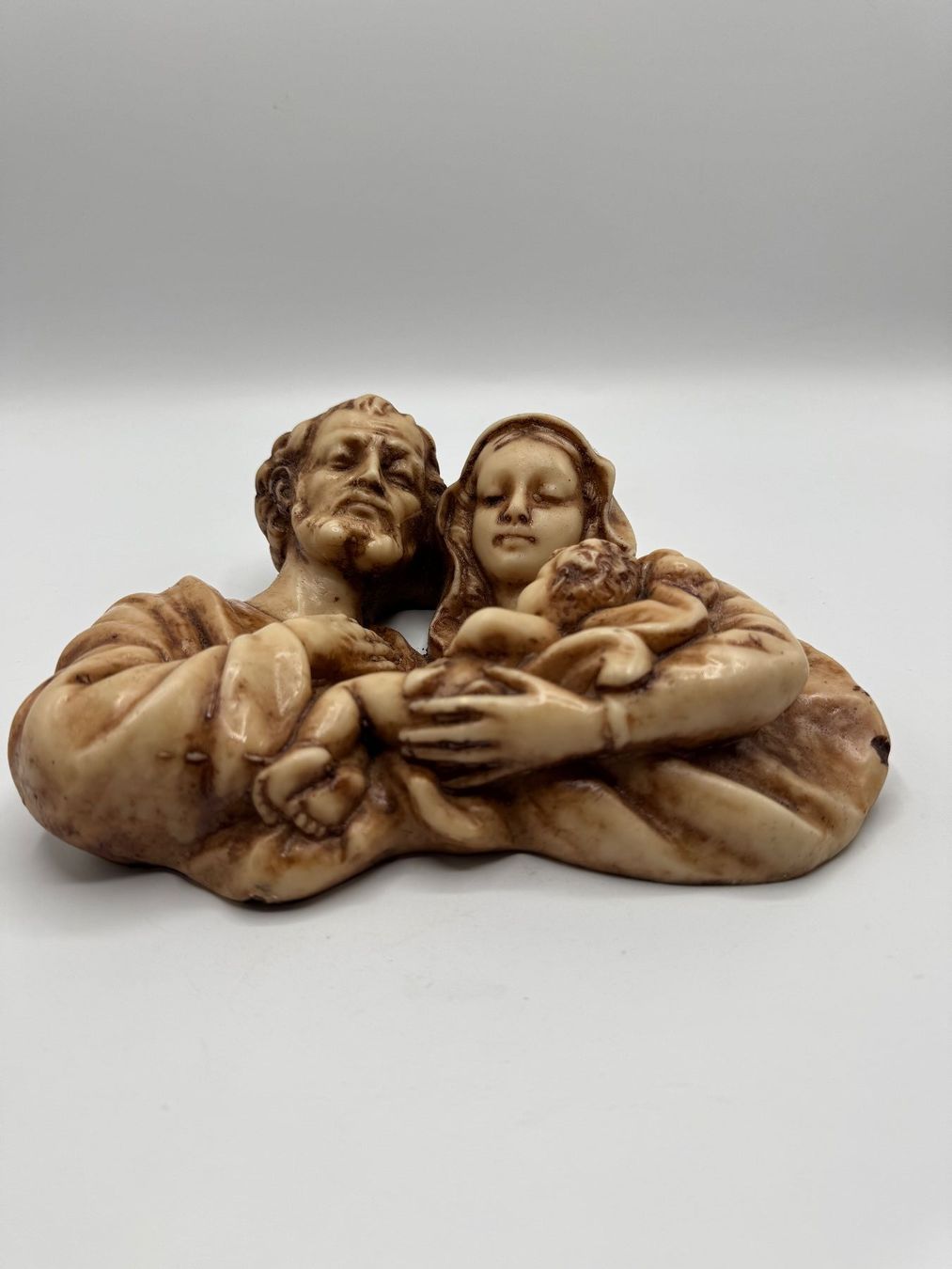 Statuette: Figur : Jozef mit Maria und Kind – Usato da Sachseln venduto da BONATI01 3