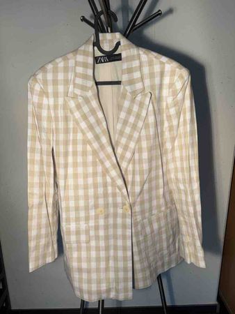 Zara Blazer kariert neuwertiger Zustand Grösse XS