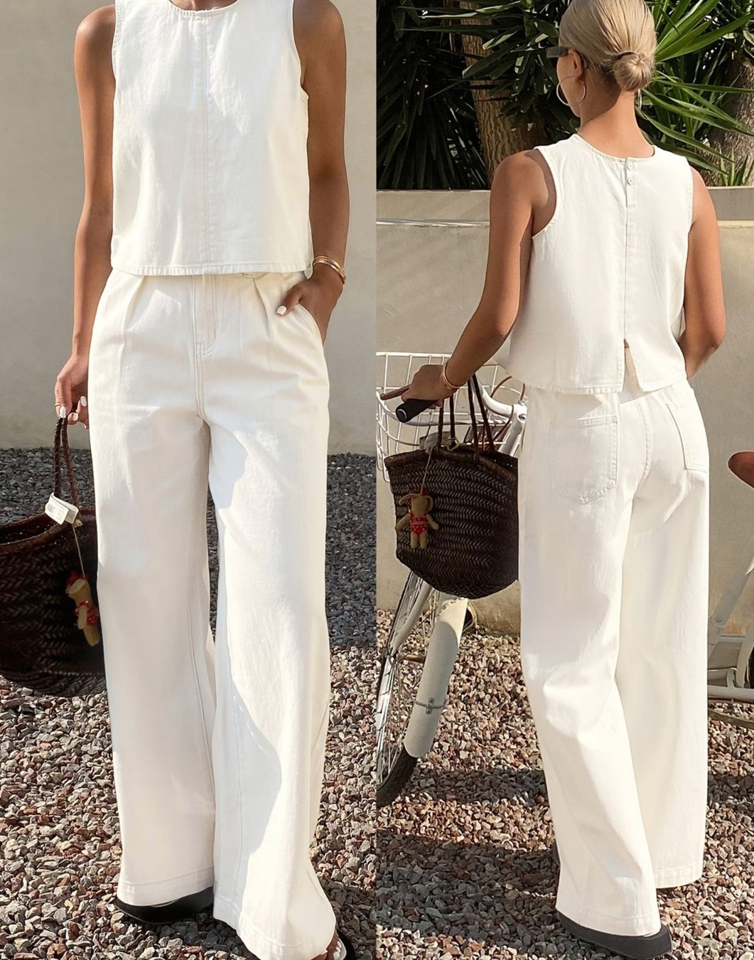 Lotti di vestiti: Sommerliches Damen 2-teiliges Set aus Baumwolle – Nuovo e nell'imballaggio originale da Reinach BL venduto da Deinfashion 2