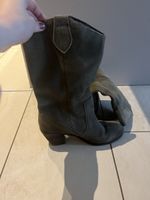 Wildleder Stiefeletten Gr.40 ,gräulich ,Western Style 🤠