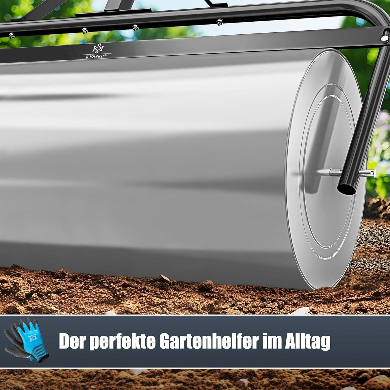 Appareils de traitement du sol: KESSER Rasenwalze 63l 99cm anthrazit – Neuf avec emballage d'origine à Bottighofen par zaap 6