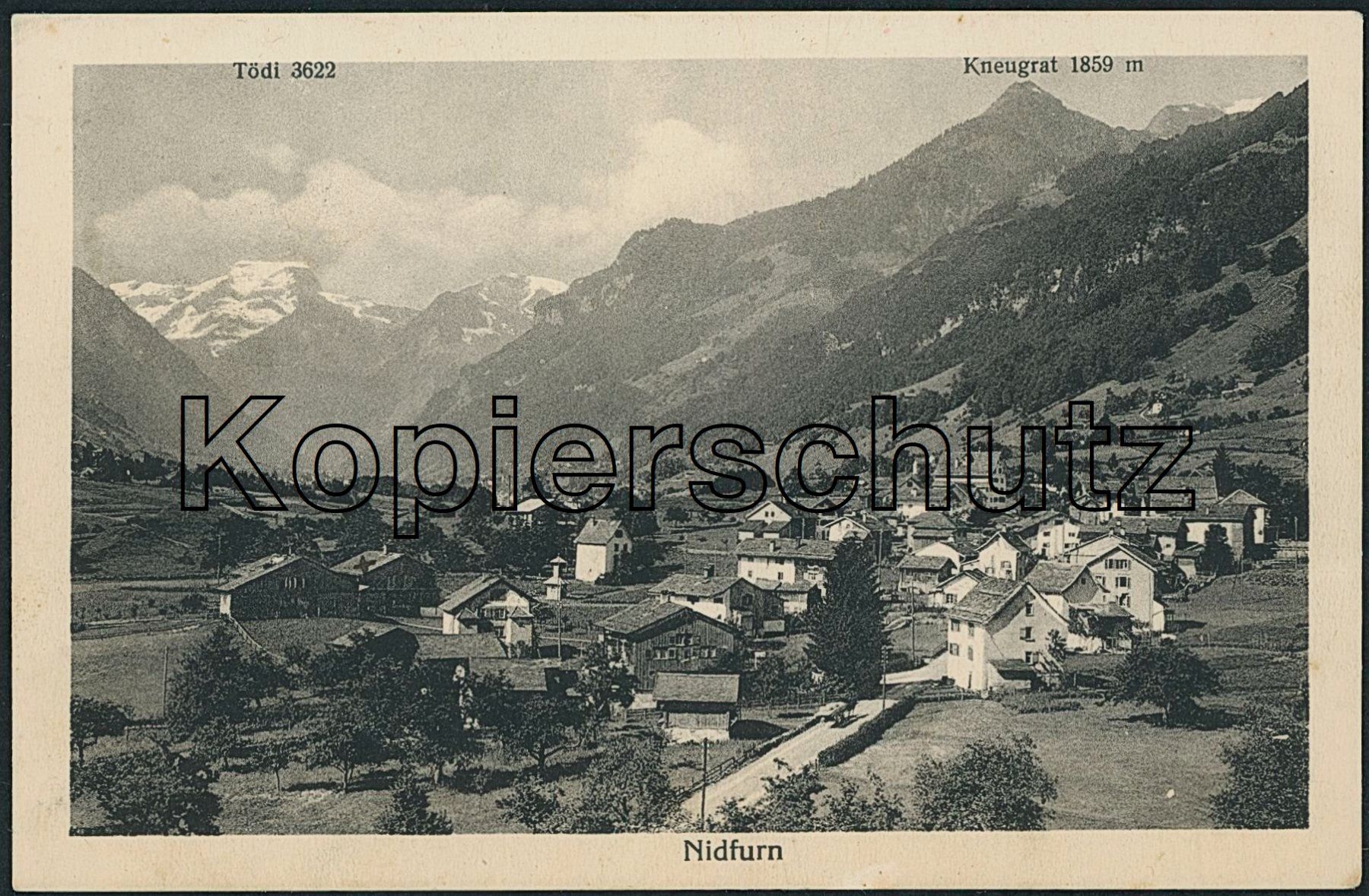 Cartoline postali: GL Nidfurn – Usato da Schindellegi venduto da leecollect