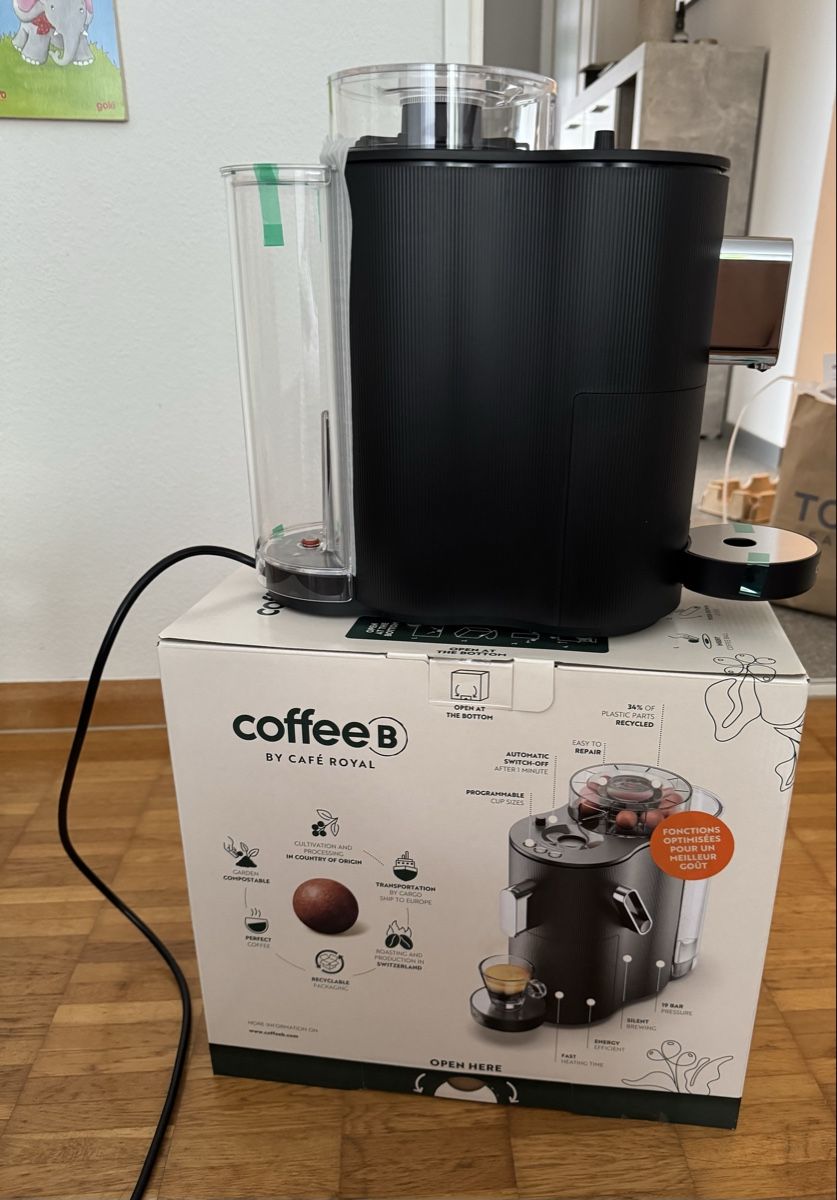 Coffee B Macchine per caffè & Macchine per espresso: CoffeeB Globe Kaffeemaschine Schwarz! – Nuovo e nell'imballaggio originale da Aesch BL venduto da Bet91 3