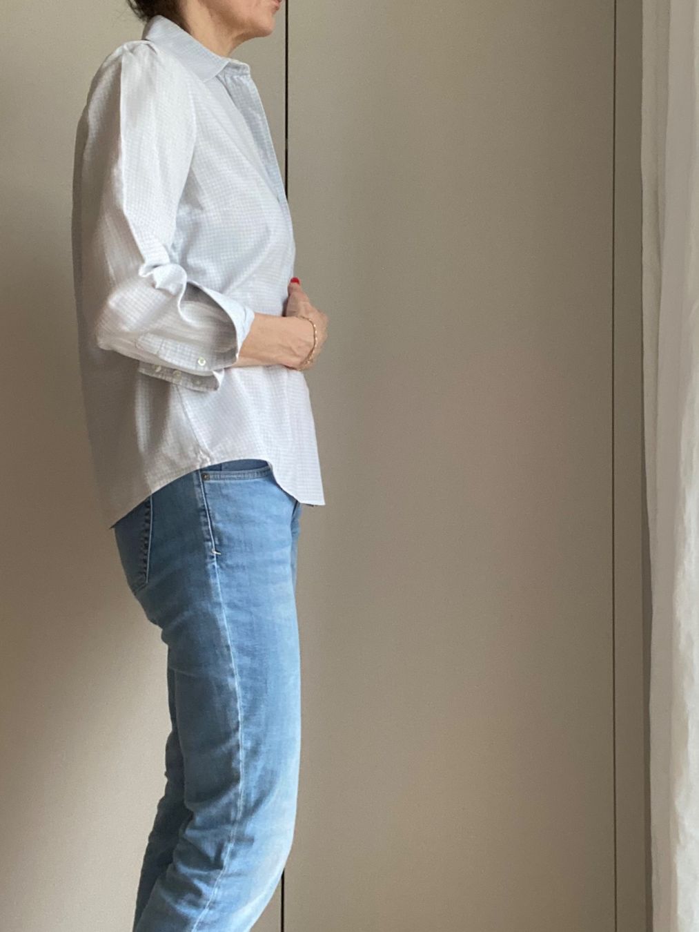 Gant Camicette: GANT Hemd, hellblau/weiss kariert – Nuovo (secondo la descrizione) da Oberrieden venduto da mar_8vmz 3