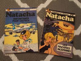 Natacha lot de 2x album mou instantanés pour caltech 8 1981