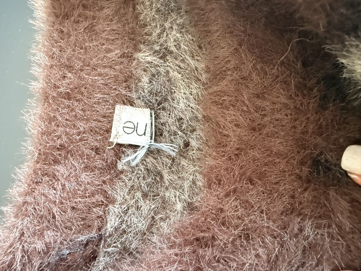 Heine Maglioni & Felpe: Pullover Leo Muster braun M Damen heine Flausch Pulli  – Usato da Staad SG venduto da Chirrari 2