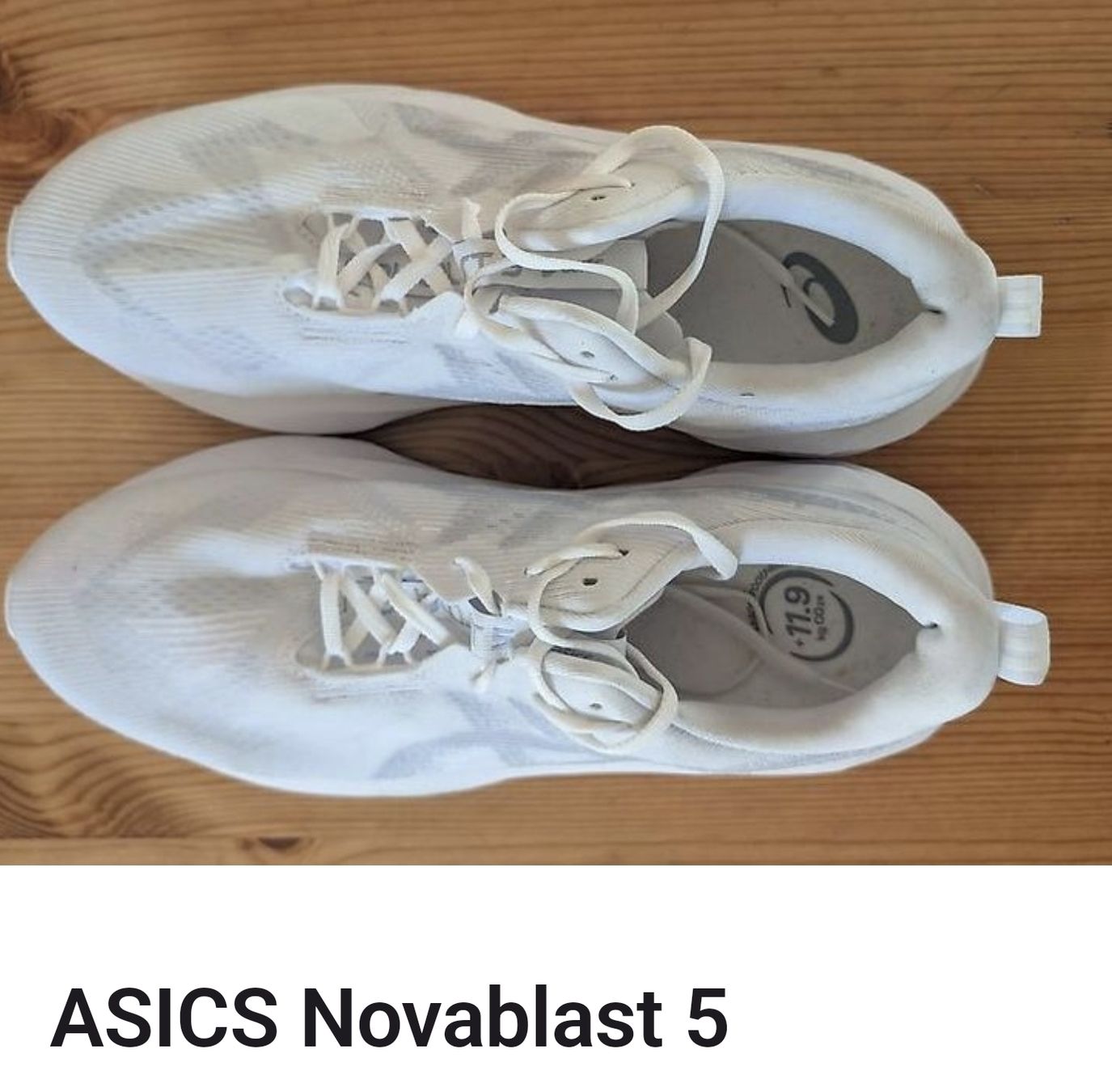 Asics Scarpe da uomo: ASICS N0VOBLAST Grösse 45 – Nuovo (secondo la descrizione) da HORN venduto da Beat2fast4you 1