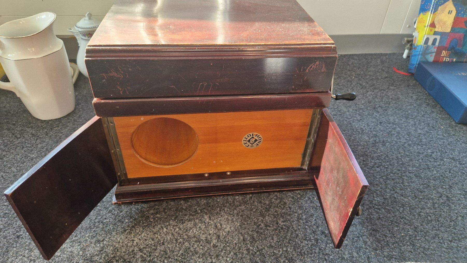 Giradischi: Antiker Grammophon, Made in Germany – Usato da Regensdorf venduto da Beeker 3