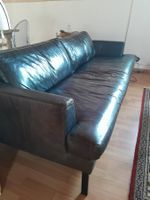 Sofa 3-pl. Leder B Dakota darkblue (abnehmbare Lehnen)