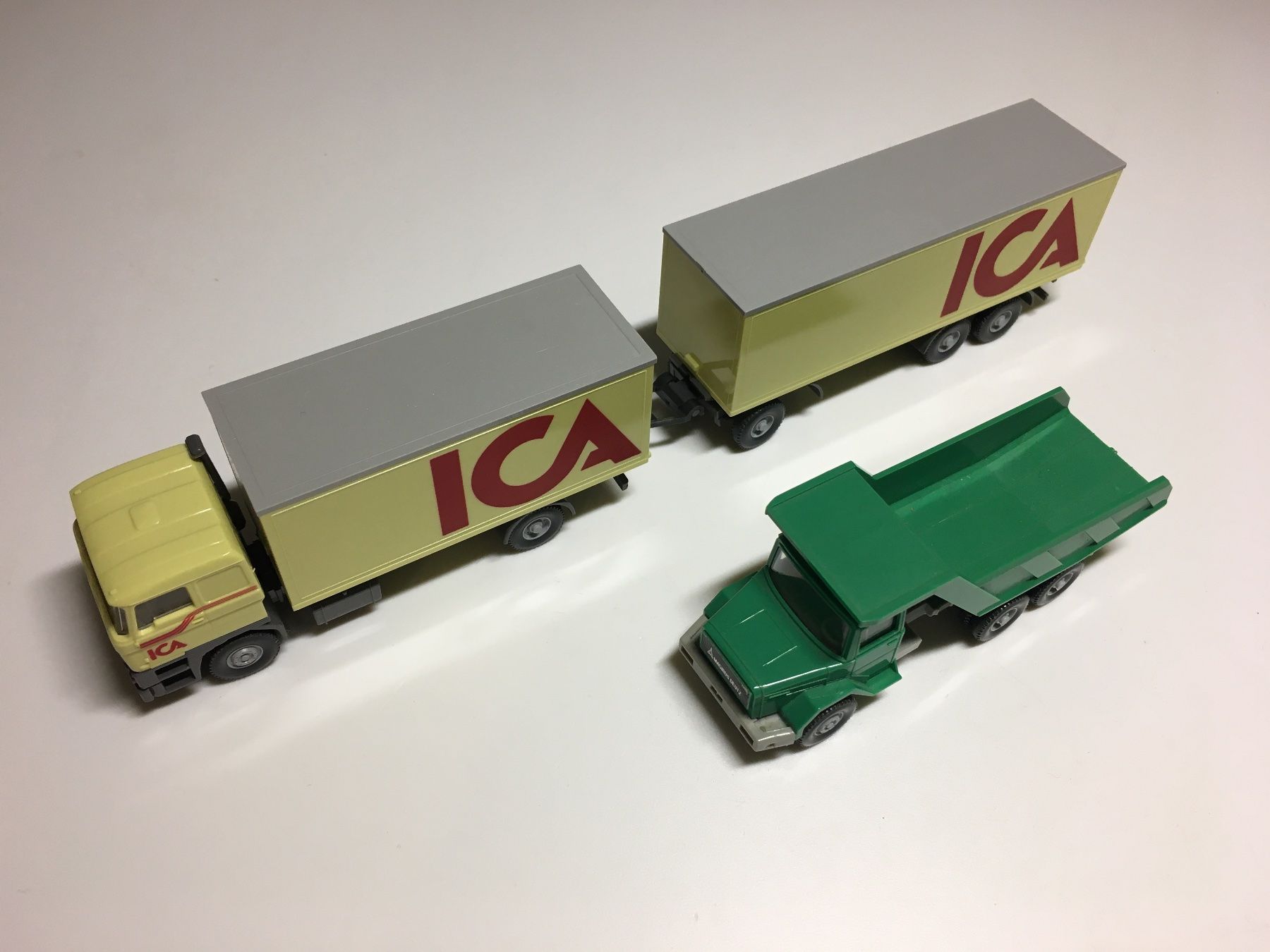 Modellbausätze & Standmodelle: Modell LKW 2 Stk. Massstab 1 / 87 HO – Gebraucht aus Luzern von FRT93