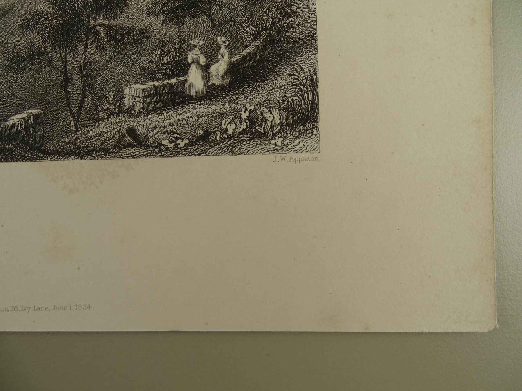 Incisioni: LAUSANNE STAHLSTICH 1834 – Usato da Grüningen venduto da Kartensammler 4