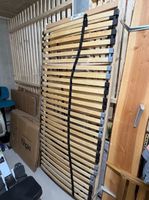 Holz lattenboden 90x120. Höhenverstellbar. 2 Stucks 