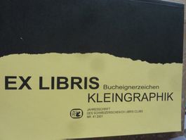 EXLIBRIS BUCHEIGNERZEICHEN KLEINGRAPHIK JAHRESSCHRIFT41/2001