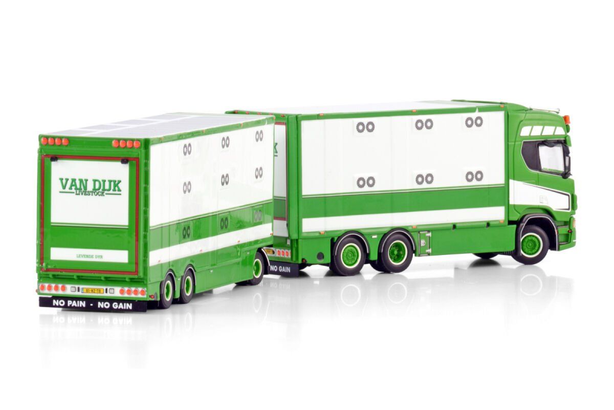 WSI Models Kit di modellismo & Modellini statici: WSI 01-4094 Scania Livestock van Dijk – Nuovo (secondo la descrizione) da Dagmersellen venduto da FBM-Bacheli 1