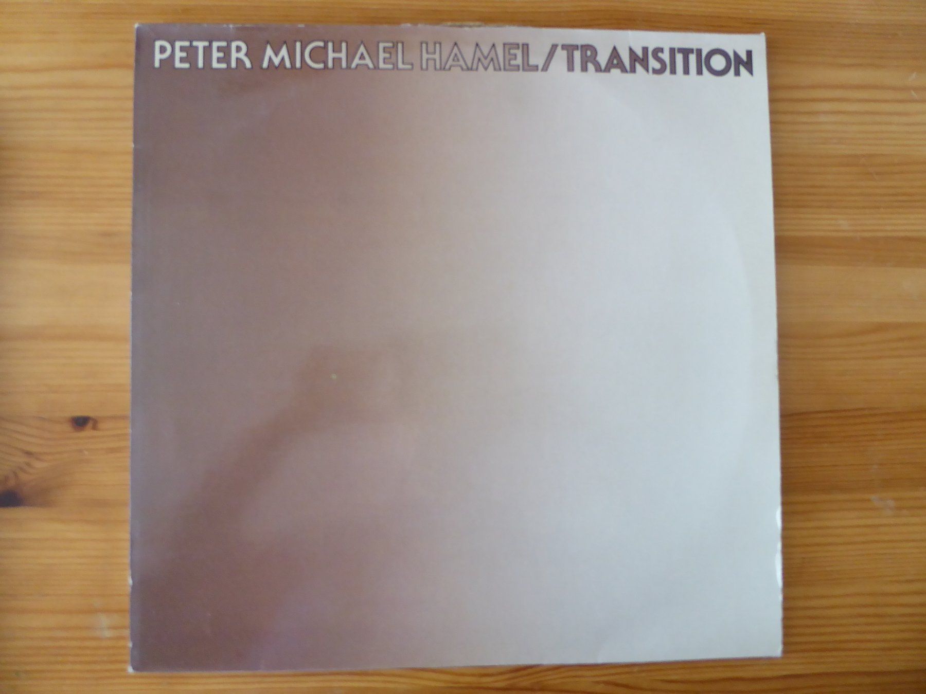 Dischi in vinile: Peter Michael Hamel - Transition – Usato da Aeugst am Albis venduto da Drayprescot