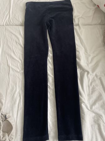 Leggings,Samt, Schwarz, Gr. S - perfekt für den Winter!