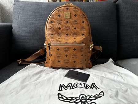 MCM Stark Rucksack Cognac, Neu!