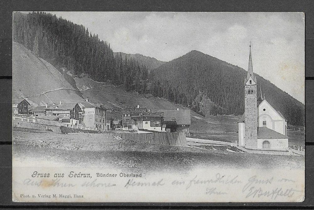 GR Gruss aus Sedrun 1904 (Gebraucht) in Schocherswil für CHF 16 – mit ...