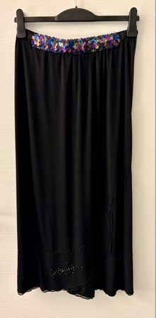 Rock mit Pailletten Gr. 40/42 elegant festlich