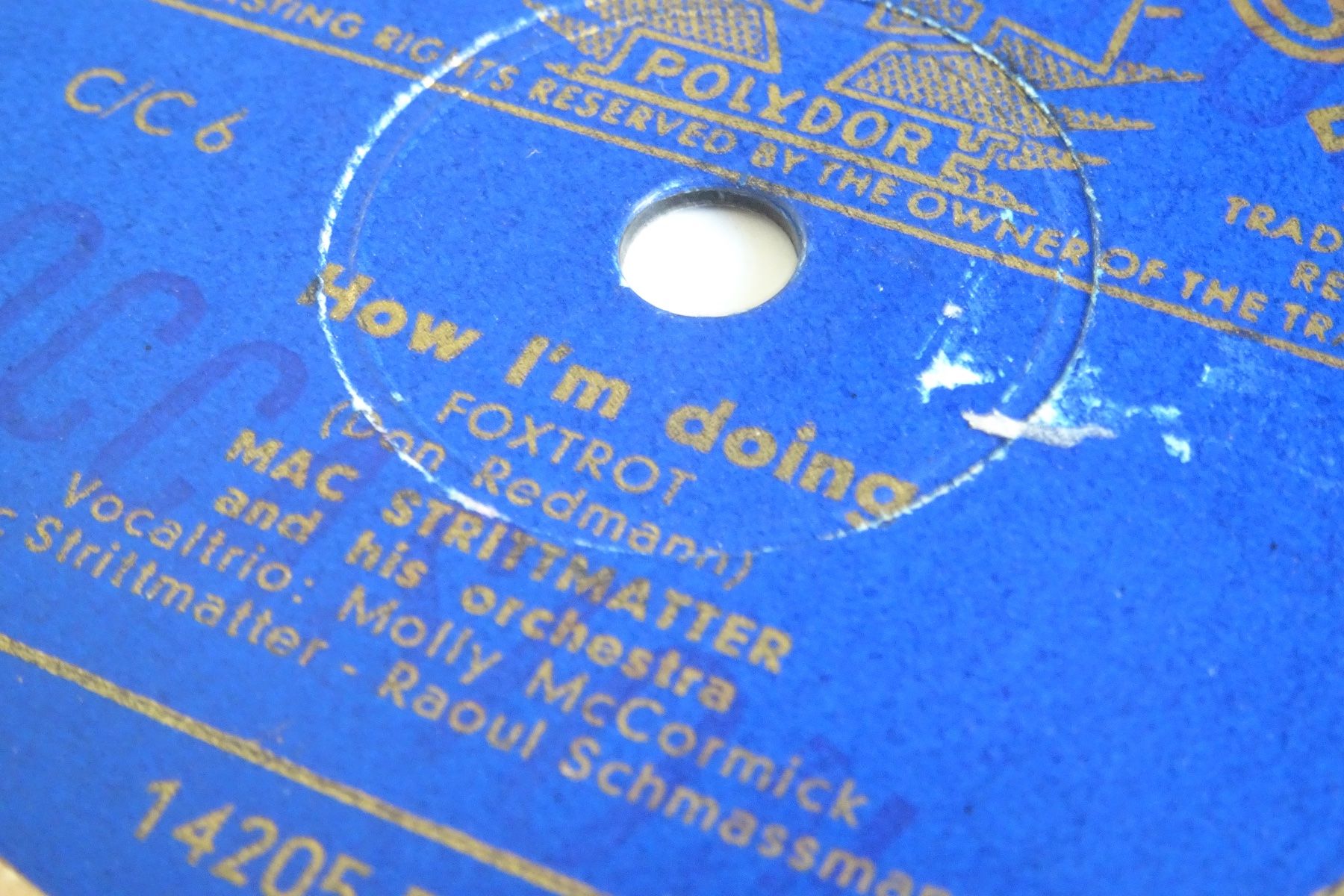 Schallplatten: DISQUES 78 TOURS – Gebraucht aus Lausanne von Leag 2