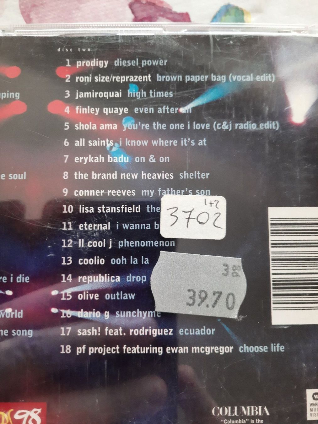 CDs: CD Brit Awards 1998 2Cds – D'occasion à Pully par bro_n52j 3