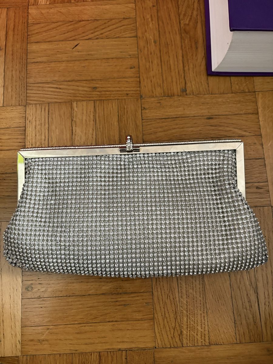 Borse da donna: pochette brillantinata – Usato da Viganello venduto da cos_m2tj 1