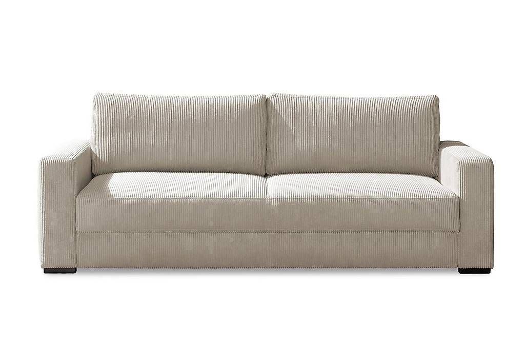 Sofas: Bettsofa Lindsey in Cord beige – Gebraucht aus Bischofszell von deluxe-moebel
