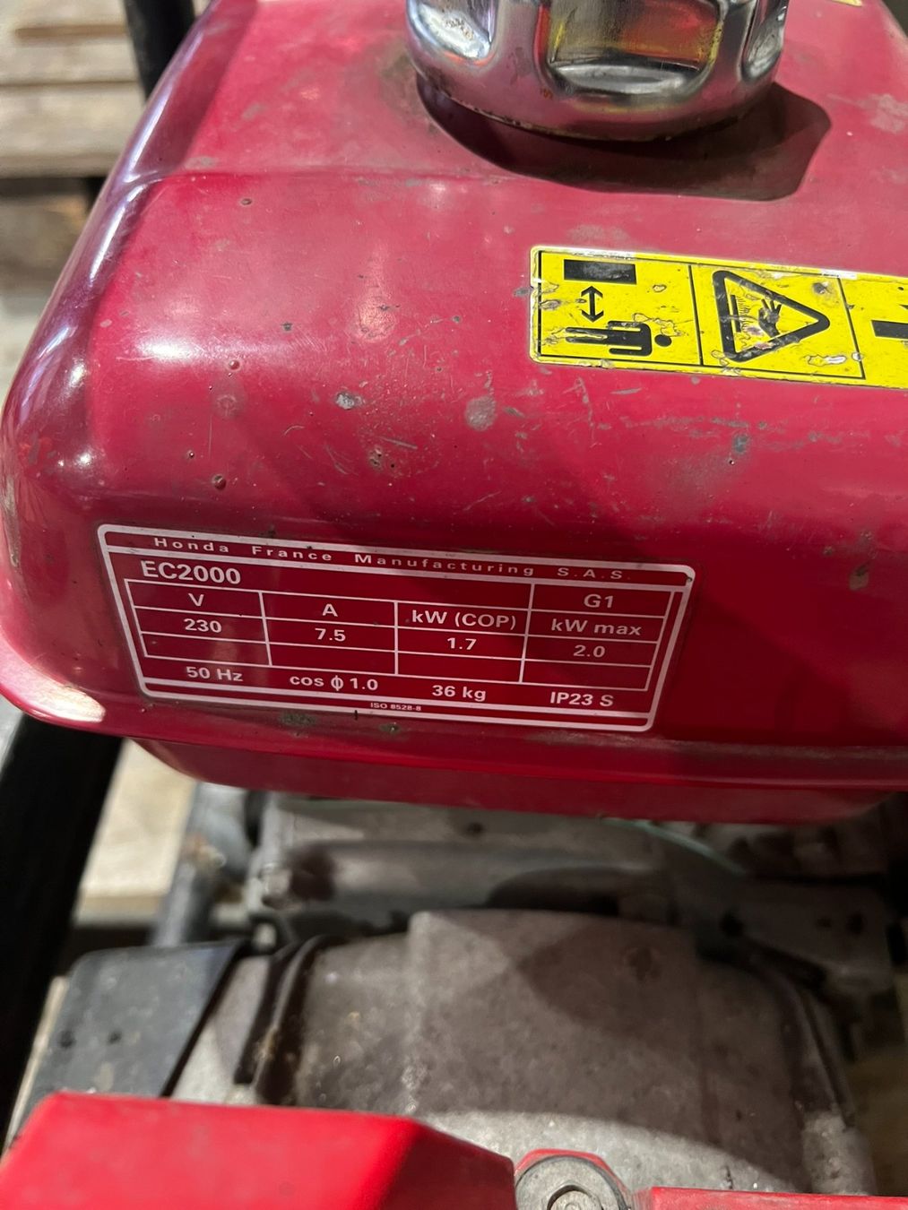 Honda Generatori di corrente: Honda Notstromgruppe – Usato da Bannwil venduto da Heim1291 1