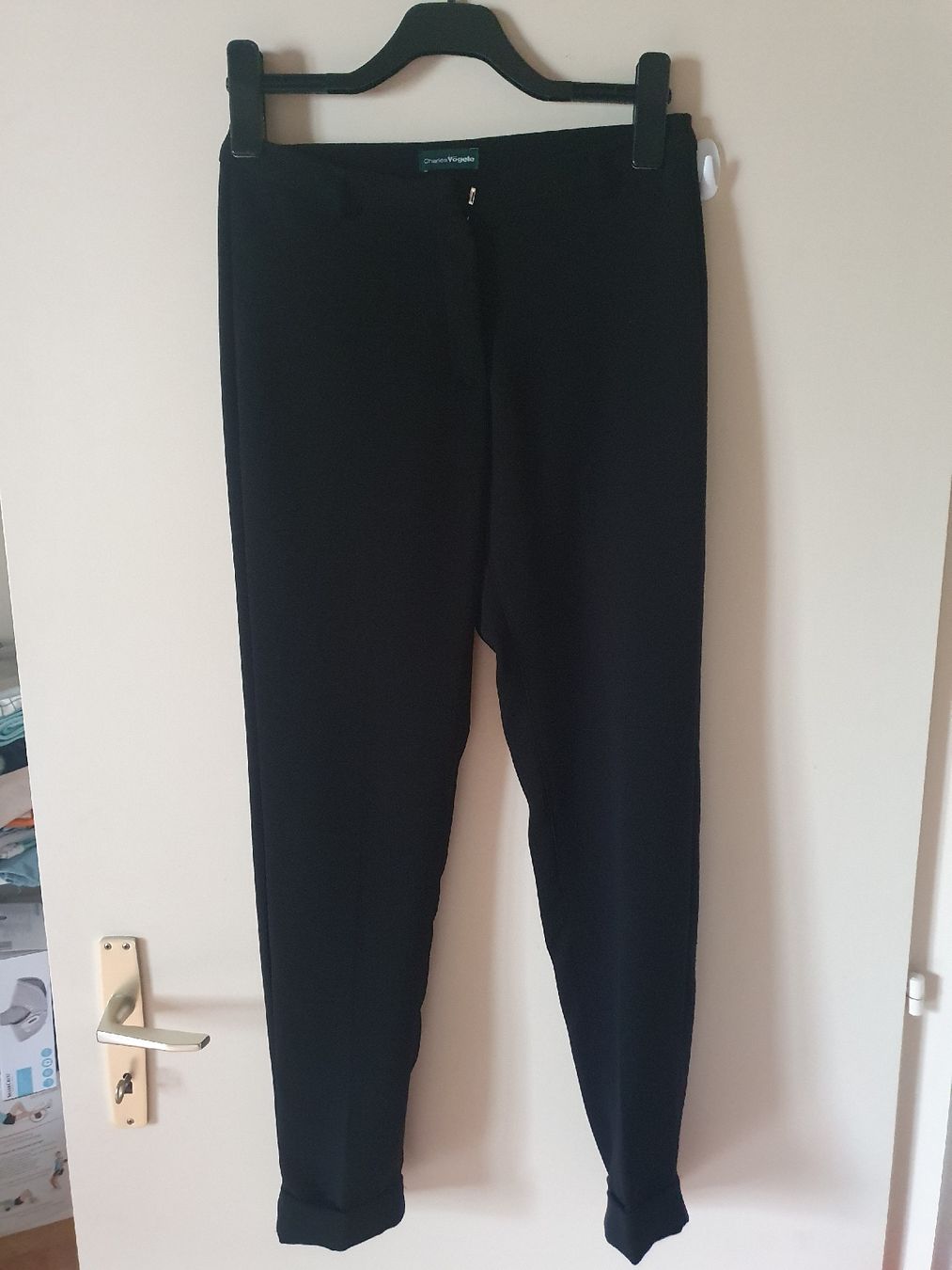 Hosen: Schwarze Stoffhose  – Gebraucht aus Muri AG von mic_v97r
