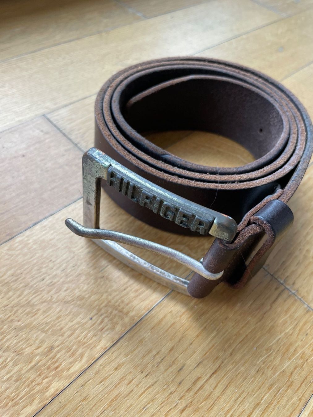 Cinture: Original Hilfiger Ledergürtel, – Usato da Urdorf venduto da Msakul 1