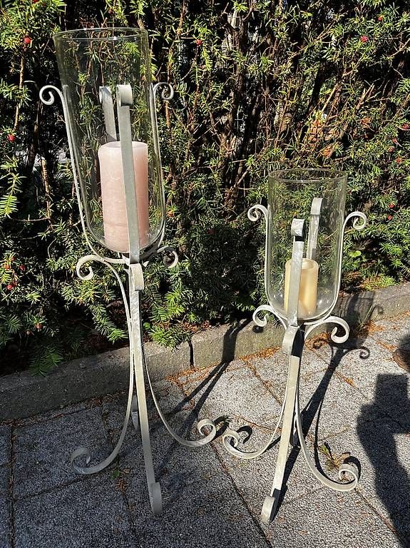 Vasi & Recipienti: Boden Blumenvase oder Kerzenständer Glas Schäbilook – Usato da Schinznach-Dorf venduto da swi55