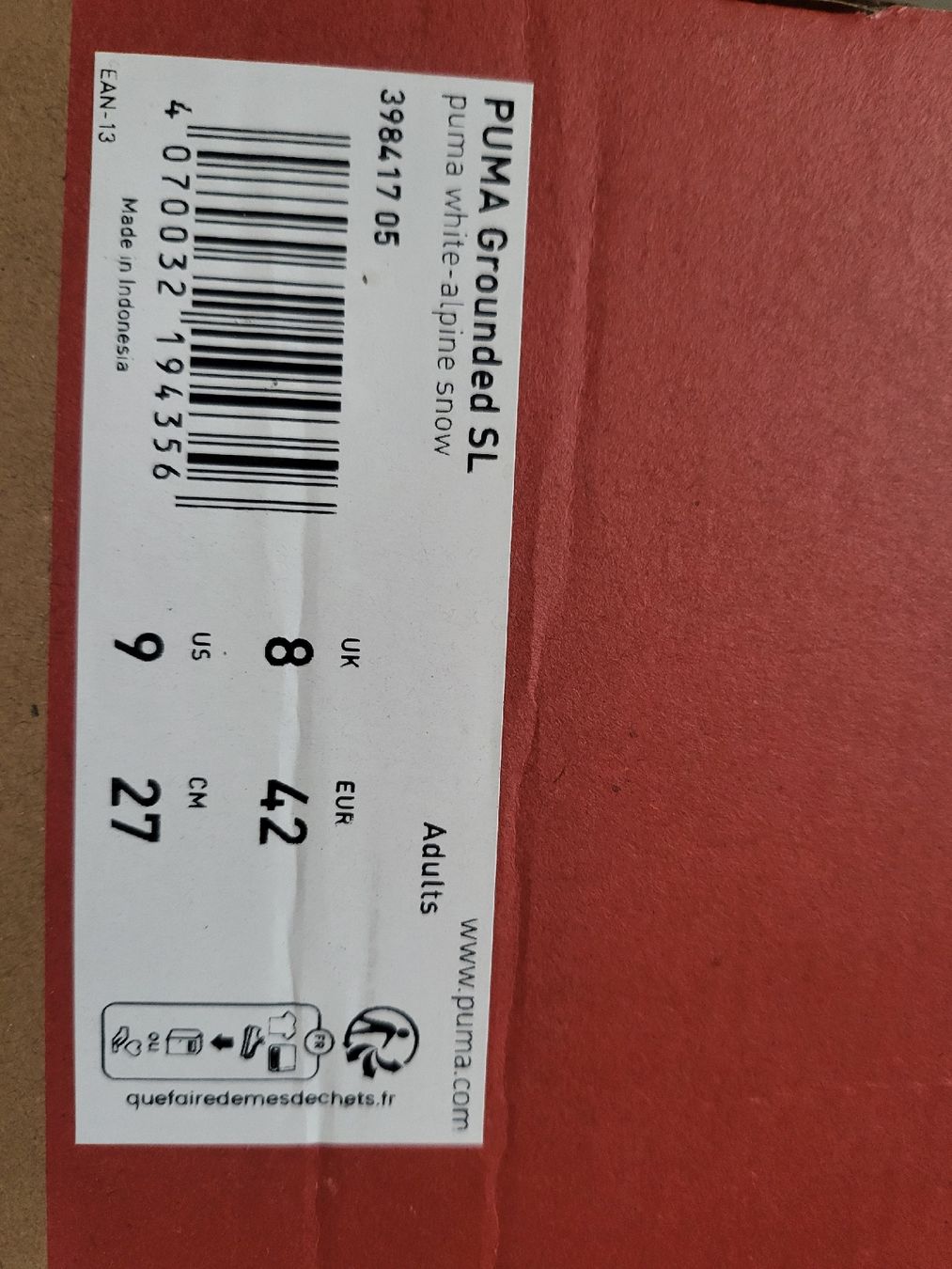 Puma Scarpe da uomo: Puma Grounded SL neuves, taille 42, Neuf – Nuovo (secondo la descrizione) da Niedergösgen venduto da Eva2410 8