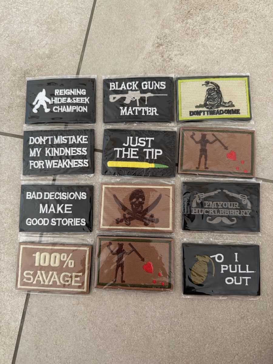 Placchette & Badge: Lots patch pour sac Hyrox, cross fit, crossfit – Nuovo e nell'imballaggio originale da Fétigny venduto da Titou2010
