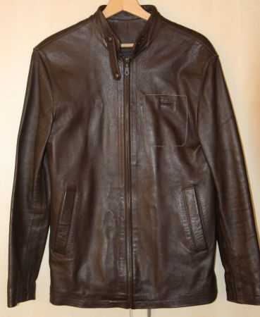Lederjacke