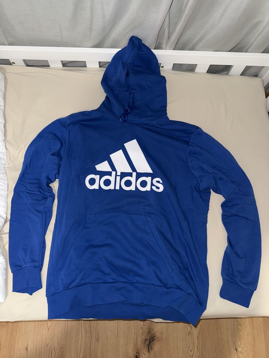 Adidas Pullover & Sweatshirts: Sweat adidas bleu taille L – Neu (gemäss Beschreibung) aus Villaz-St-Pierre von dav_w66n