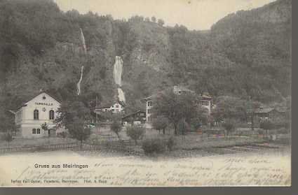 Cartoline postali: carte postale Meiringen – Usato da Sorvilier venduto da carose01
