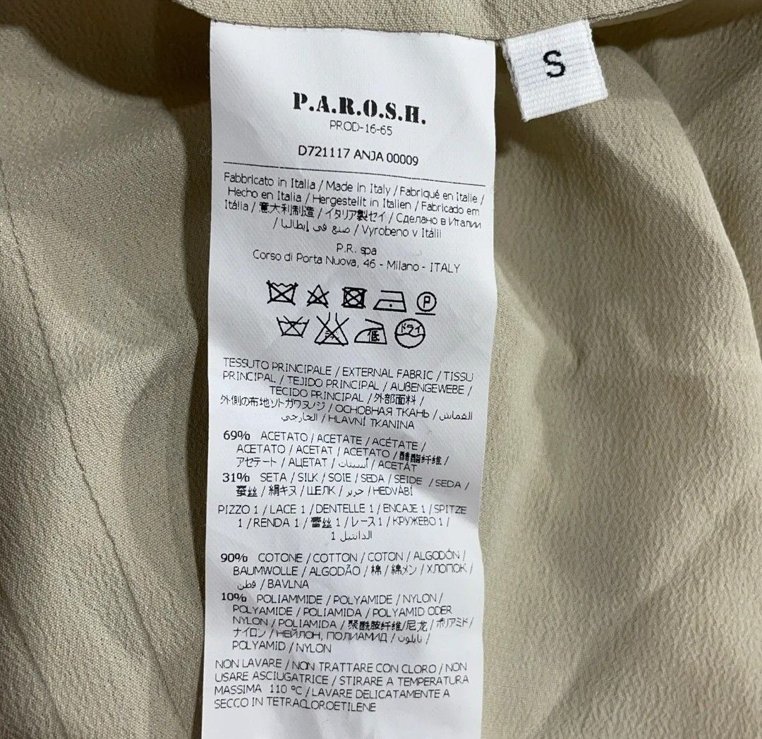 Parosh Vestiti: Parosh Kleid Gr. S – Usato da Liestal venduto da Mas-Y-Mas 3