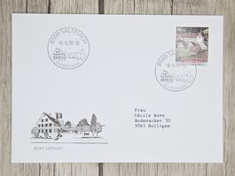 CL11 Enveloppe + Timbre Suisse 1998