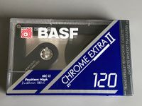 1 Stk. BASF 120 Musikkassette Chrome Extra II