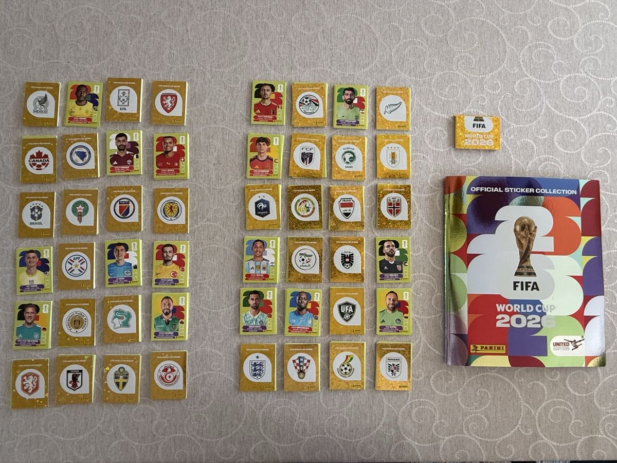 Panini Carte collezionabili: Panini WM 2026 Sticker-Set – Nuovo (secondo la descrizione) da Ersigen venduto da Vaninho09