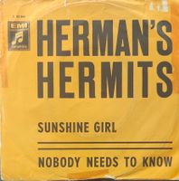 Vinyl-Single Herman's Hermits - Sunshine Girl