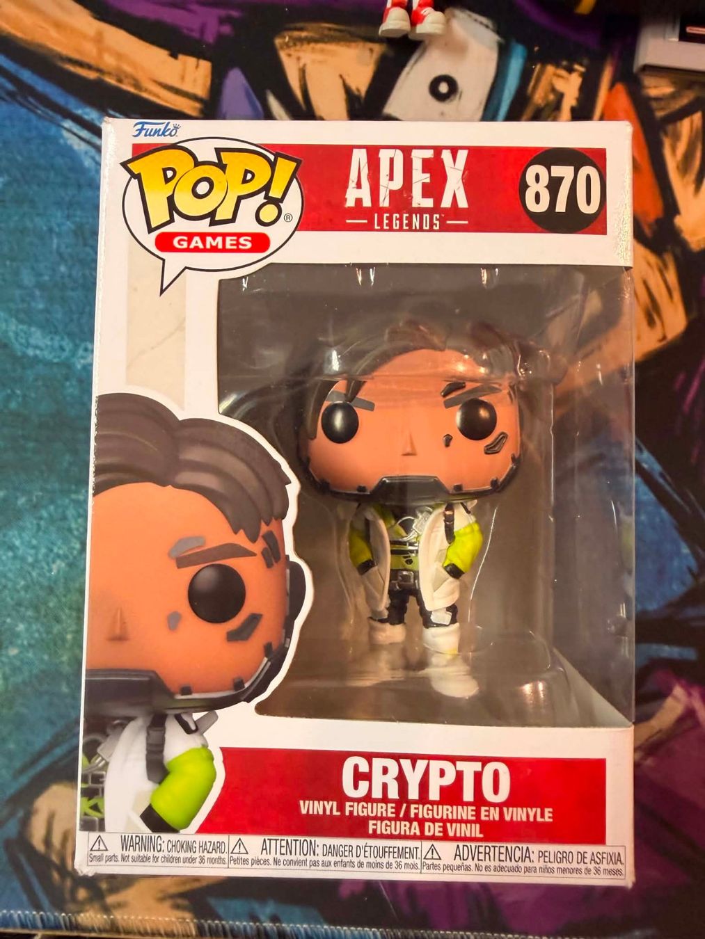 Funko Figuren: Funko POP Games 870 Crypto Apex Legends – Gebraucht aus Giubiasco von Ticinerd