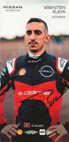 Autogrammkarte Sébastien Buemi 2022