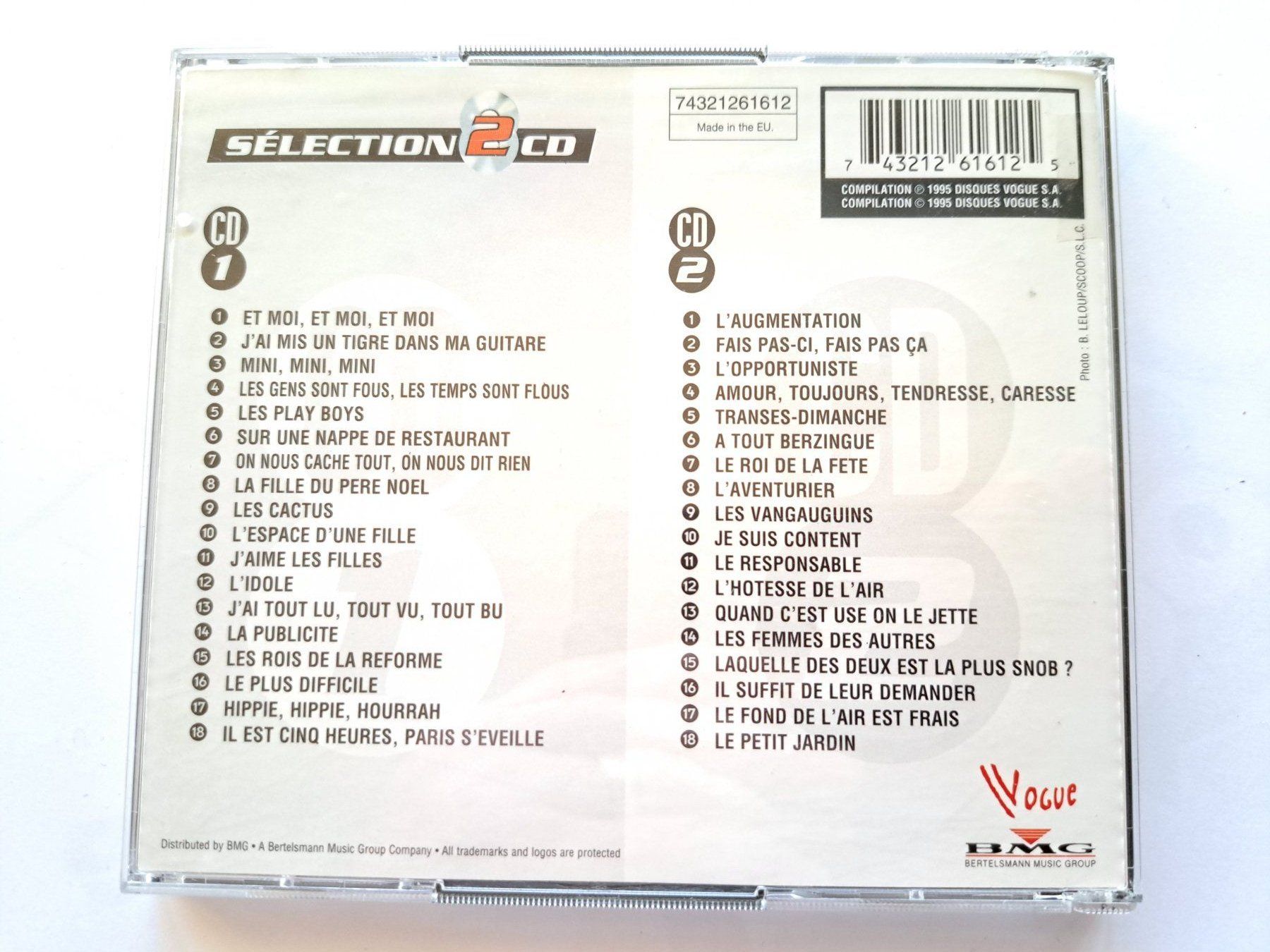 CD: Cd Jacques Dutronc - best of 2 CDS  – Usato da Pully venduto da bro_n52j 1