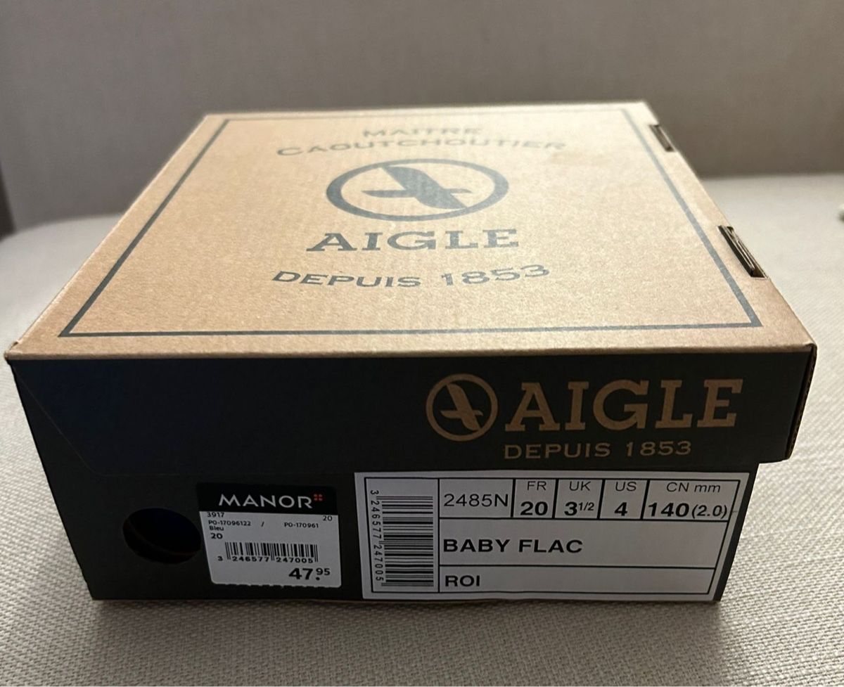 Scarpe per ragazzi: AIGLE GUMMISTIEFEL, GRÖSSE 20 – Usato da Köniz venduto da A.S_08911181 1