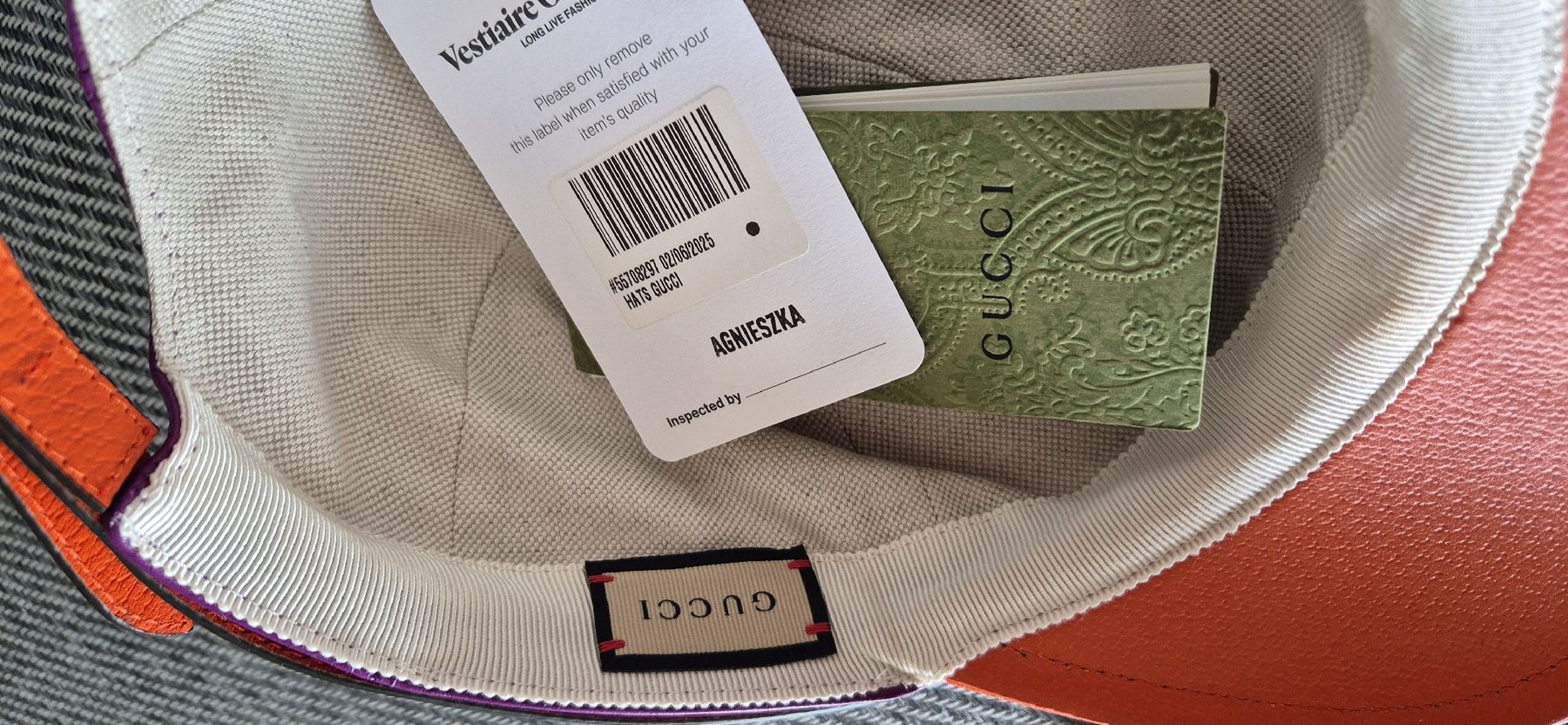 Gucci Copricapi, berretti & cappellini: Gucci Leder-Cap – Nuovo e nell'imballaggio originale da Herznach venduto da DieMartin 5