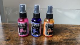 Set Ink Sprays dylusions Pink Blau Orange Basteln Spray 